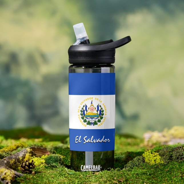Bouteille El Salvador, Drapeau patriotique El Salv (Extérieur)
