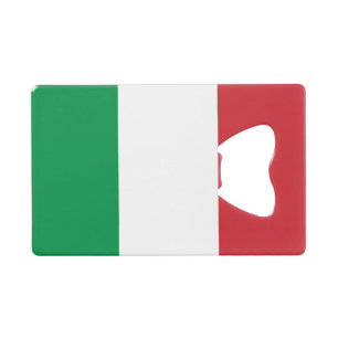 Bouteille en acier avec drapeau d'Italie