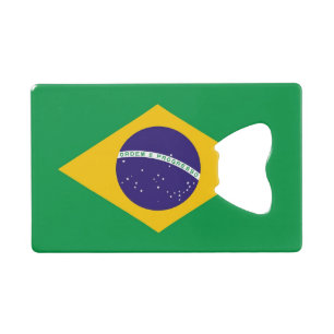 Bouteille en acier avec drapeau du Brésil