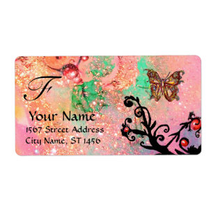 BOUTEILLE EN ÉPARGNES, vert rose