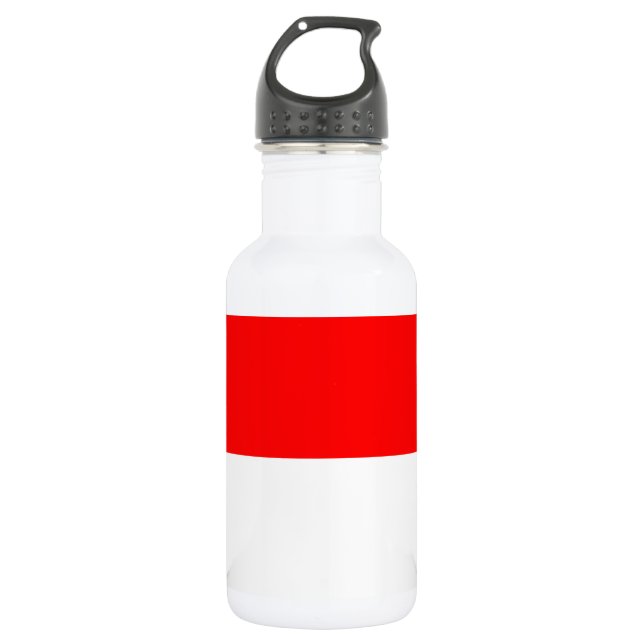 Bouteille Liberty avec drapeau d'Indonésie (Devant)