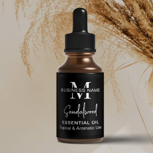 Bouteille minimale à goutte d'huile essentielle no