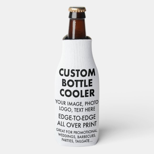 Bouteille Personnalisée Glacière Manche (Bottle Devant)