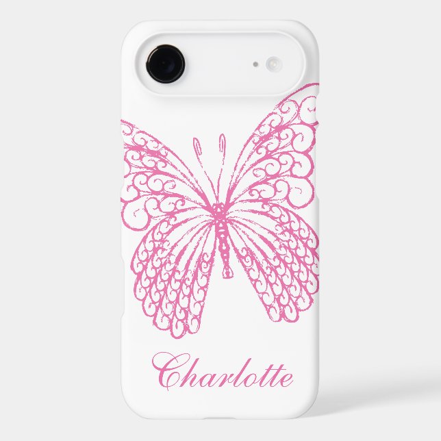 Bouteille rose chaud iPhone 7 Coque (Verso)