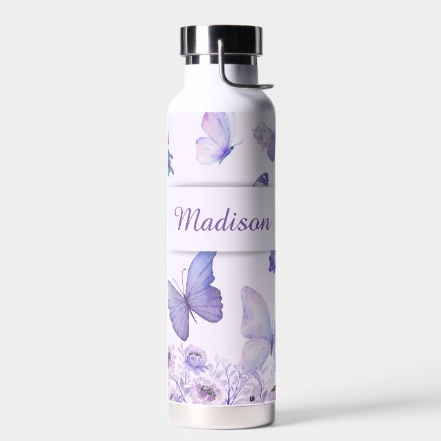 Bouteilles d'aquarelle Fleur sauvage Jardin Lilac (Gauche)