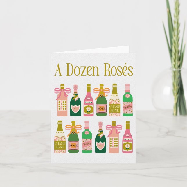 Bouteilles de champagne rose Pop Fizz Clink (Devant)