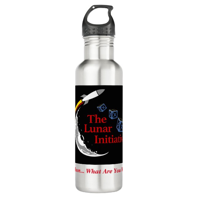 Bouteilles d'eau de logo de TLI (Devant)