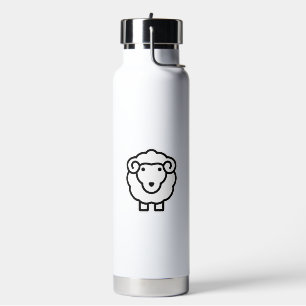 Bouteilles d'eau de mouton
