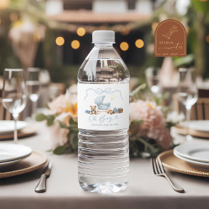 Bouteilles D'eau Étiquette de bouteille pour Baby Shower Carrosse B