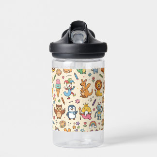 Bouteilles d'eau personnalisées pour enfants Alpha