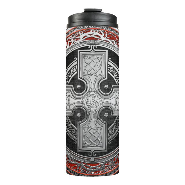 Bouteilles Isothermes [200] Ancient Celtic Sacred Silver Knot Cross (Devant)