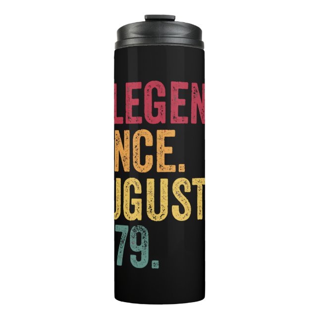 Bouteilles Isothermes 40E Cadeau Anniversaire Août 1979 Hommes Drôle 40 (Devant)
