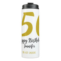 50e anniversaire ajouter nom date année noire modè