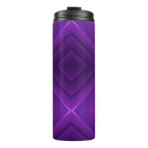 A purple travel mug with a sleek black lid