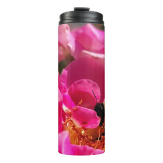 Bouteilles Isothermes Abeille et rose rose
