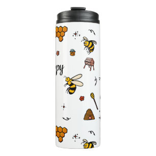 Bouteilles Isothermes Abeille joyeux jolies abeilles mot art