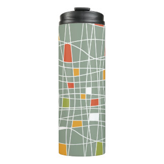 Bouteilles Isothermes Abstrait sans fil : Design Motif moderne.