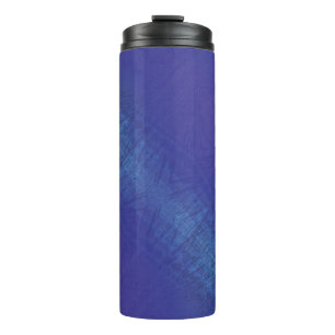 Bouteilles Isothermes Acceptation Motif de Blue Indigo Violet Shibori