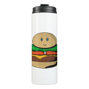 Bouteilles Isothermes Adorable Burger mignon Hamburger Kawaii