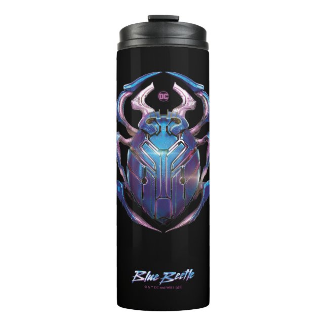 Bouteilles Isothermes Affiche théâtrale Blue Beetle Scarab (Devant)
