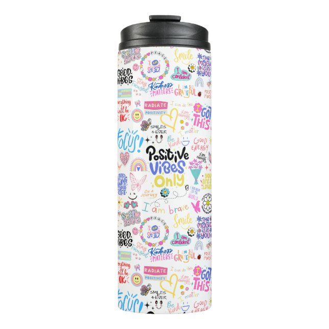 Bouteilles Isothermes Affirmations positives (Devant)