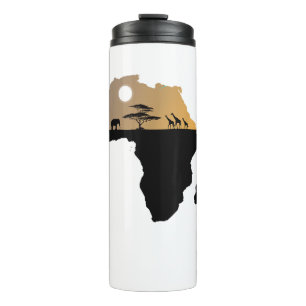 Bouteilles Isothermes Afrique Continent Safari