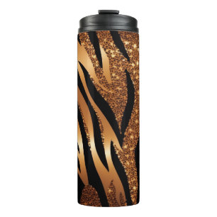 Bouteilles Isothermes Agate Tiger Parties scintillant Tumbler thermique