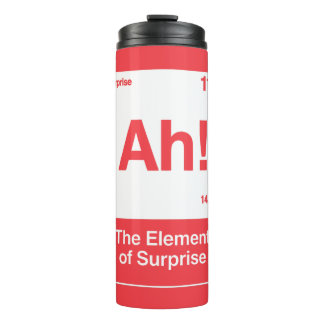 Bouteilles Isothermes Ah L'Élément De Surprise - Chimie Drôle