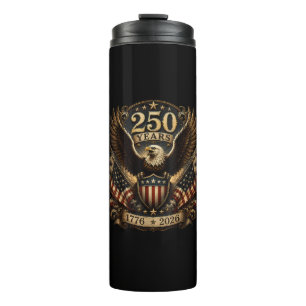 Bouteilles Isothermes Aigle patriotique américain 1776 2026 250e 4 juill