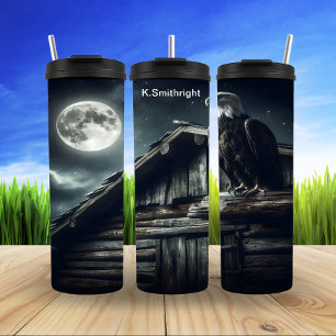 Bouteilles Isothermes Aigle perché sur le toit de lune Cabine