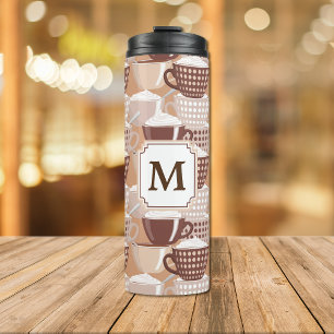 Bouteilles Isothermes Aimer mon Cappuccino Monogramme