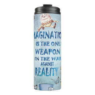 Bouteilles Isothermes Alice In Wonderland Citation - Imagination