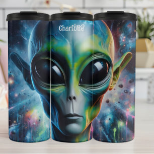 Bouteilles Isothermes Alien cosmique : Luminosité éthérée, Univers