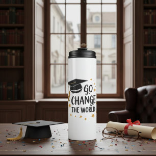 Bouteilles Isothermes Allez Changer le Monde Citation Inspirante de Remi