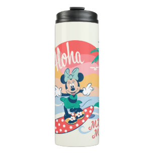 Bouteilles Isothermes Aloha Minnie Mouse Surf Tropical