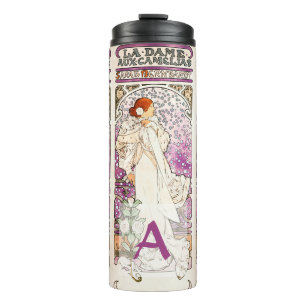 Bouteilles Isothermes Alphonse Mucha La Dame 1896 Art Nouveau Vintage