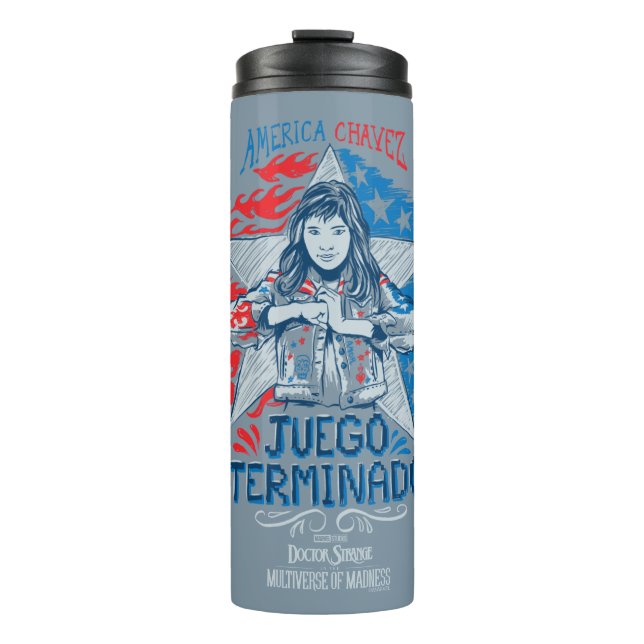 Bouteilles Isothermes America Chavez - Juego Terminado (Devant)