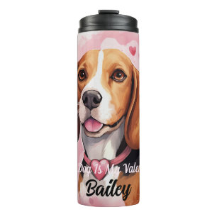 Bouteilles Isothermes American Foxhound Dog Est Mon Valentin Personnalis