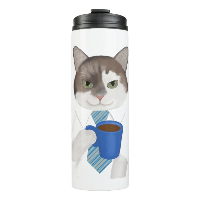 Bouteilles Isothermes Ami Paruline Thermique De Chat De Bureau (Devant)