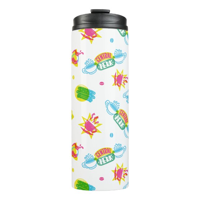 Bouteilles Isothermes AMIS™ | Central Perk Neon Motif (Devant)