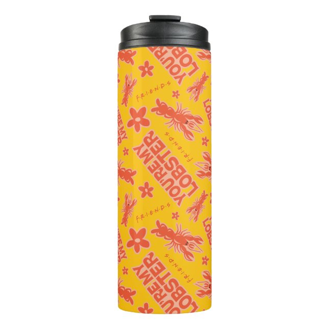 Bouteilles Isothermes AMIS™ | Vous êtes mon homard Motif vibrant (Devant)