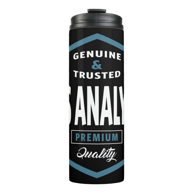 Bouteilles Isothermes Analyste De SIG | Idées cadeaux (Devant)