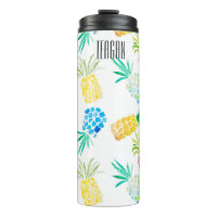 Ananas couleur aquarelle