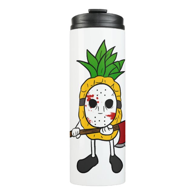 Bouteilles Isothermes Ananas d'Halloween (Devant)