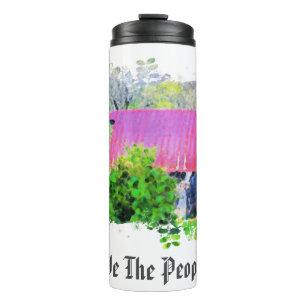 Bouteilles Isothermes *~* Ancienne grange Pays Rustique AP16