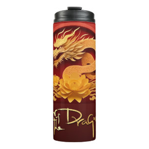 Bouteilles Isothermes Année chinoise et vietnamienne du dragon de bois 2