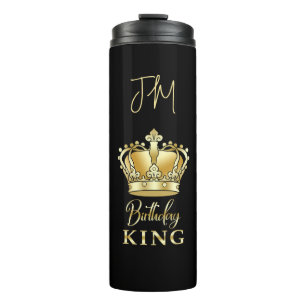 Bouteilles Isothermes Anniversaire King Gold Couronne reine de luxe Mono