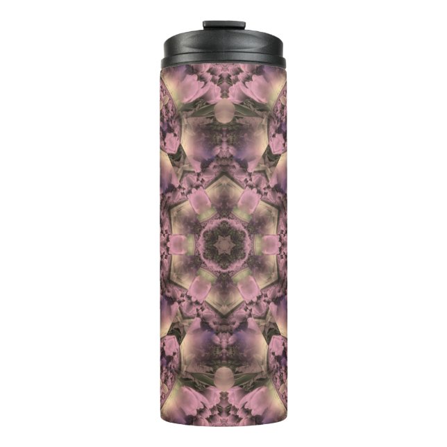 Bouteilles Isothermes Antiquité rose victorienne (Devant)