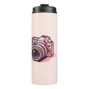 Bouteilles Isothermes Appareil Photo Numérique Reflex Pink Tendance Pers