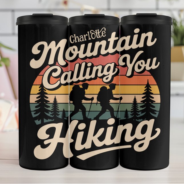 Bouteilles Isothermes Appel de montagne : Randonnée aventure Beckons (Créateur téléchargé)